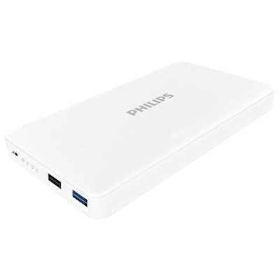 飞利浦20000毫安大容量充电宝 苹果安卓通用 快充移动电源聚合物电芯