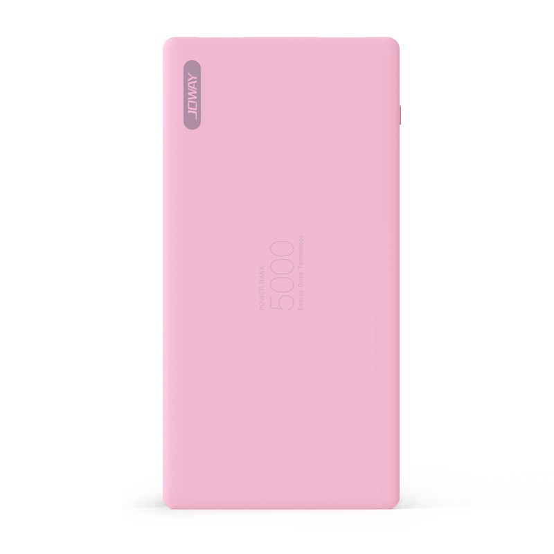 JOWAY乔威JP85充电宝 5000毫安聚合物手机移动电源 通用版 粉色