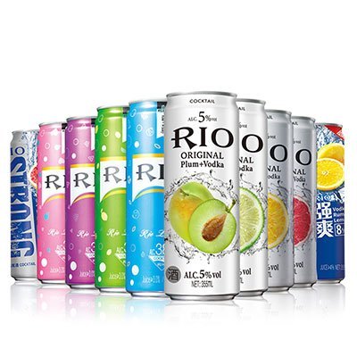 RIO锐澳S罐鸡尾酒锐澳全家福十联罐355ml*10罐 10种口味