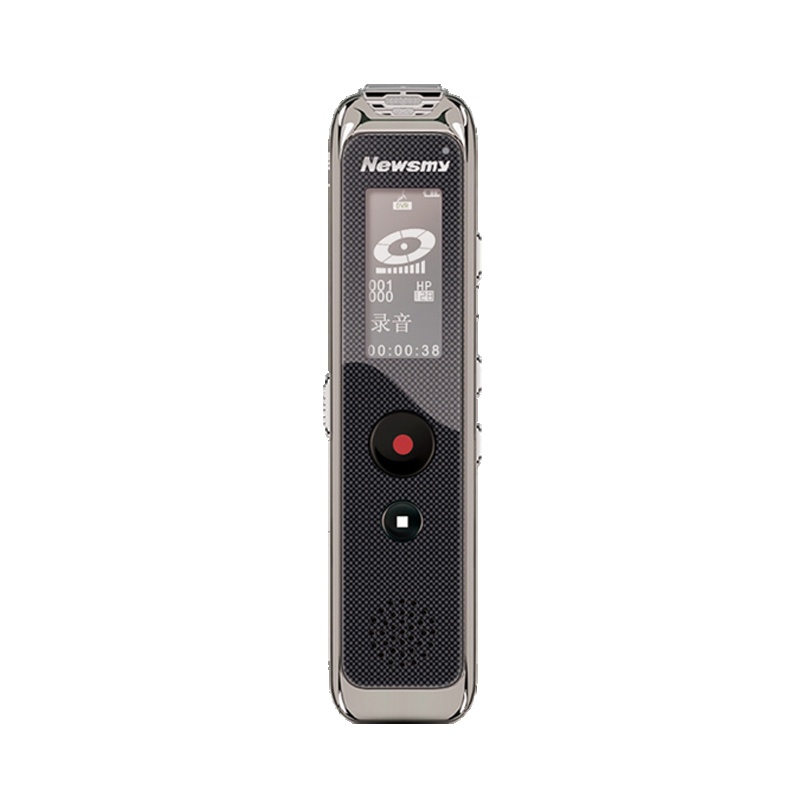 纽曼(Newsmy)RV90 专业级别芯片数字录音笔 8G 锖色 会议.学习.取证.MP3播放