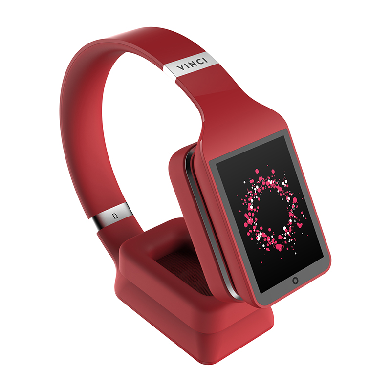 VINCI 1.0 智能头机 (红色)