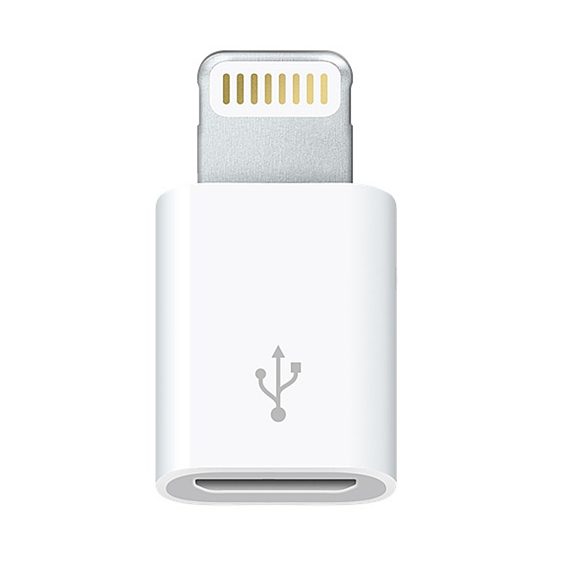 Apple MD820FE/A Lightning 至 Micro USB 转换器
