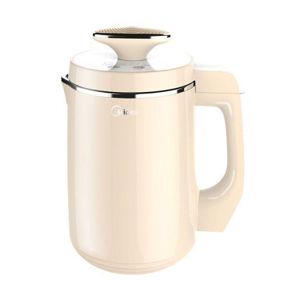 美的(Midea)豆浆机 DJ12B-DEO1-DE12O11 1.2L/升 全自动煮多功能免过滤预约迷你家用智能豆浆机
