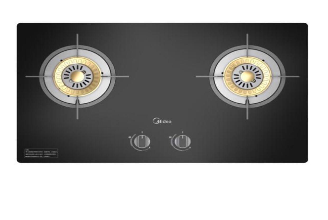 美的烟灶套餐CXW-180-AJ9008-G+JZT-MQ7210-G