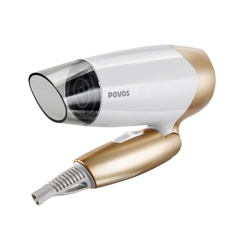 奔腾(POVOS)电动吹风机 PH1602 便携可折叠 1400W大功率 2档可调节 恒温护发 过热保护