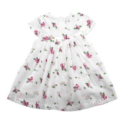 [苏宁自营]小冰熊阳光花园系列连衣裙 小宝宝夏季外出居家服 纯棉裙子 夏装童装