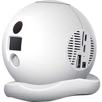 小帅影院(Xshuai)BP0101S 天幕 便携家用投影仪 海尔智能家庭卧室影院迷你投影机无屏电视 白色