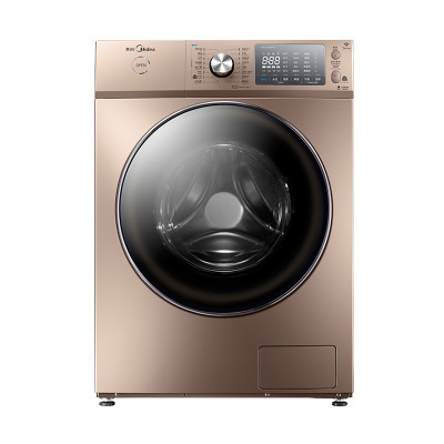 美的(Midea)MD80-1405WIDQCG 8公斤 洗烘一体机 智能操控 变频节能 家用 金色