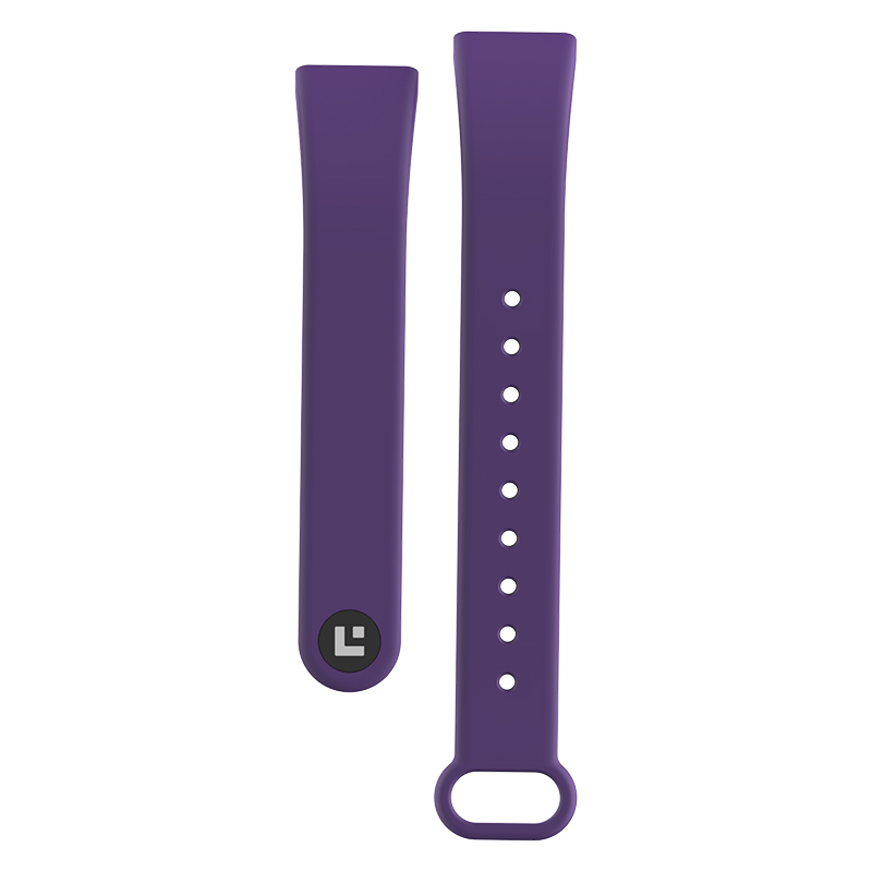 拉卡拉智能手环 自定义 替换装 五彩TPE材质亲肤腕带 丁香紫