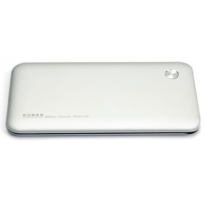 酷能量智能移动电源 5500mAh 带移动硬盘功能 银色
