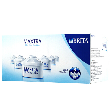 碧然德 Brita 净水器 净水壶 Maxtra 专用多效滤芯 6枚装