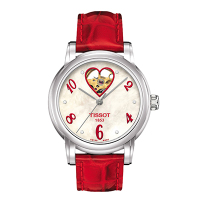 瑞士天梭TISSOT-LADY HEART系列 机械女表 T050.207.16.116.02