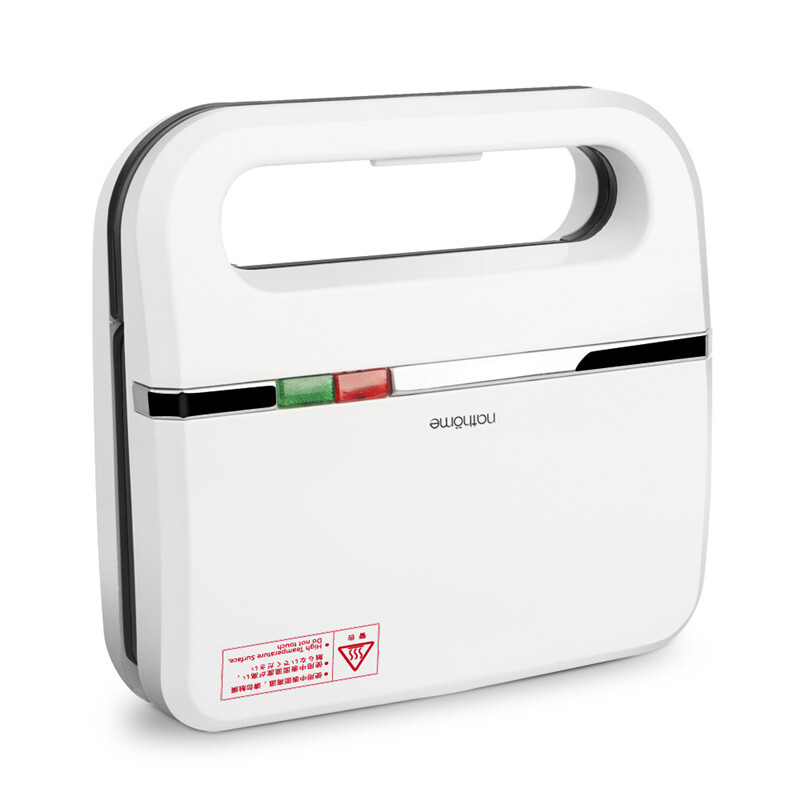 北欧欧慕(nathome)NSM205 三明治机早餐机家用电饼铛吐司三文治机烤面包机帕尼尼机