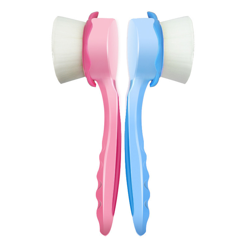 优蕴(U.YUN)洁面刷 C-003C 手动洁面仪 深层清洁毛孔洗脸仪洁面仪 声波震动软毛 玫红色