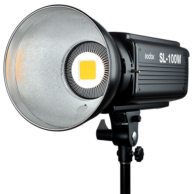 神牛(Godox)SL100W 白光常亮灯LED摄影灯 摄像补光灯视频灯摄像灯 摄像机 单反补光灯