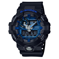卡西欧(CASIO)手表 G-SHOCK系列时尚运动休闲防水石英男表GA-710-1A2