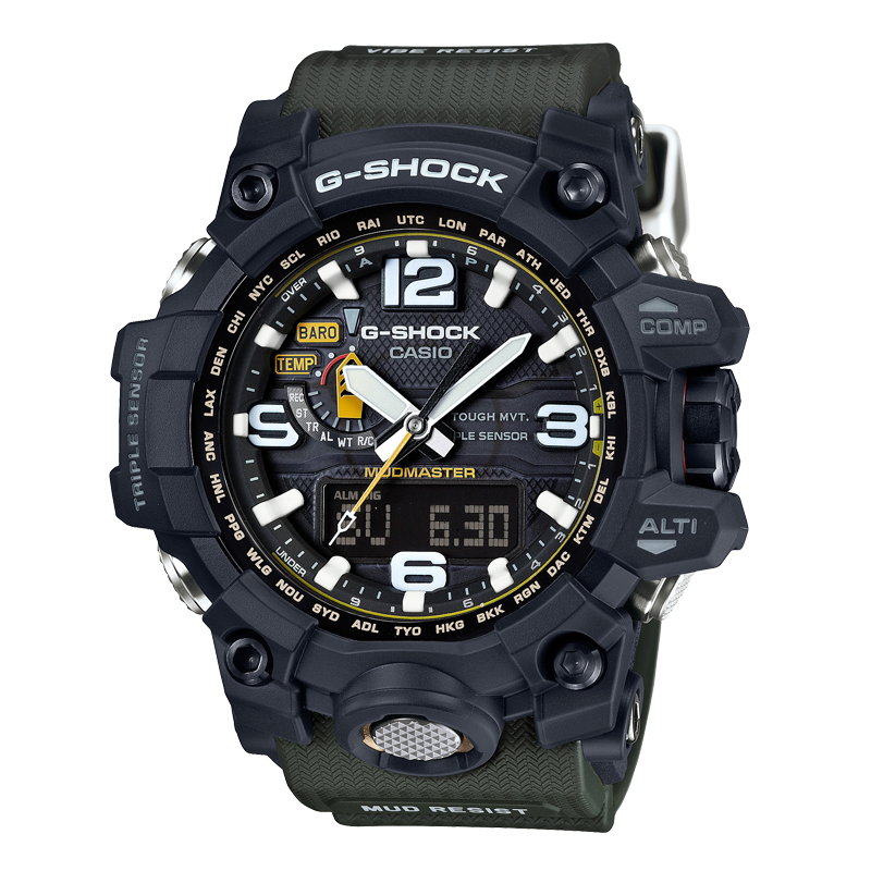 卡西欧(CASIO)手表 G-SHOCK系列时尚运动休闲防水石英男表GWG-1000-1A3