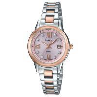 卡西欧CASIO手表SHEEN系列时尚商务女士手表石英手表SHE-4522SG-4A