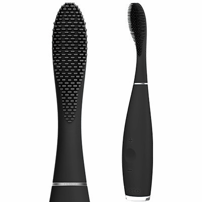 斐珞尔(FOREO) 电动牙刷 ISSA逸萨 硅胶刷头 防水充电式 适合牙齿敏感成人 炫酷黑 6000R/M 口腔健康