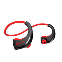 [IPX5级防水防汗]大康(DACOM)G06 无线运动蓝牙耳机4.1 挂耳式 健身双脑后式通用 红色