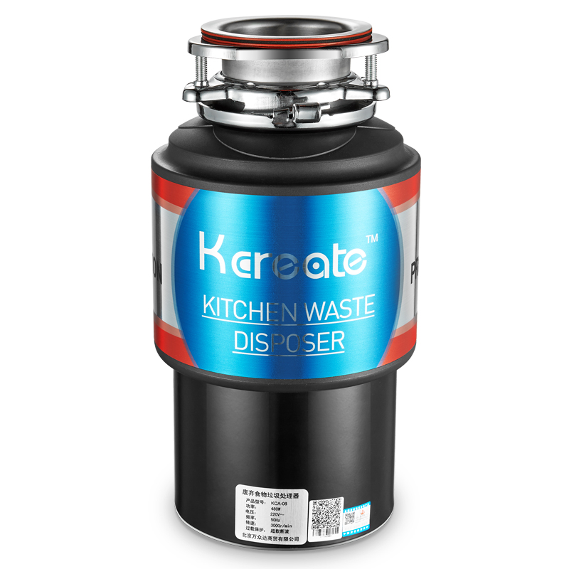 科创kcreate(KCA-08)厨房食物垃圾处理器 厨余研磨粉碎处理机