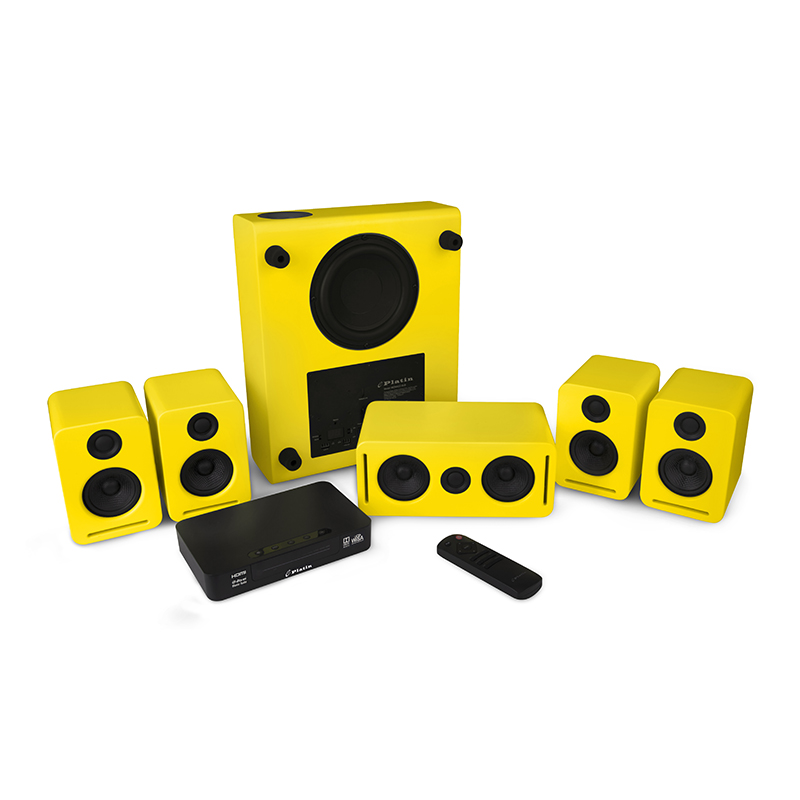 Monaco 5.1 高清无线家庭影院 红色