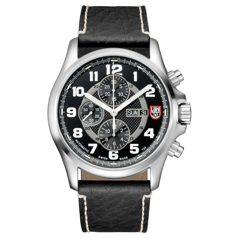 雷美诺时(Luminox)手表 瑞士军表陆系列自动上链机械防水自发夜光运动男表A.1861