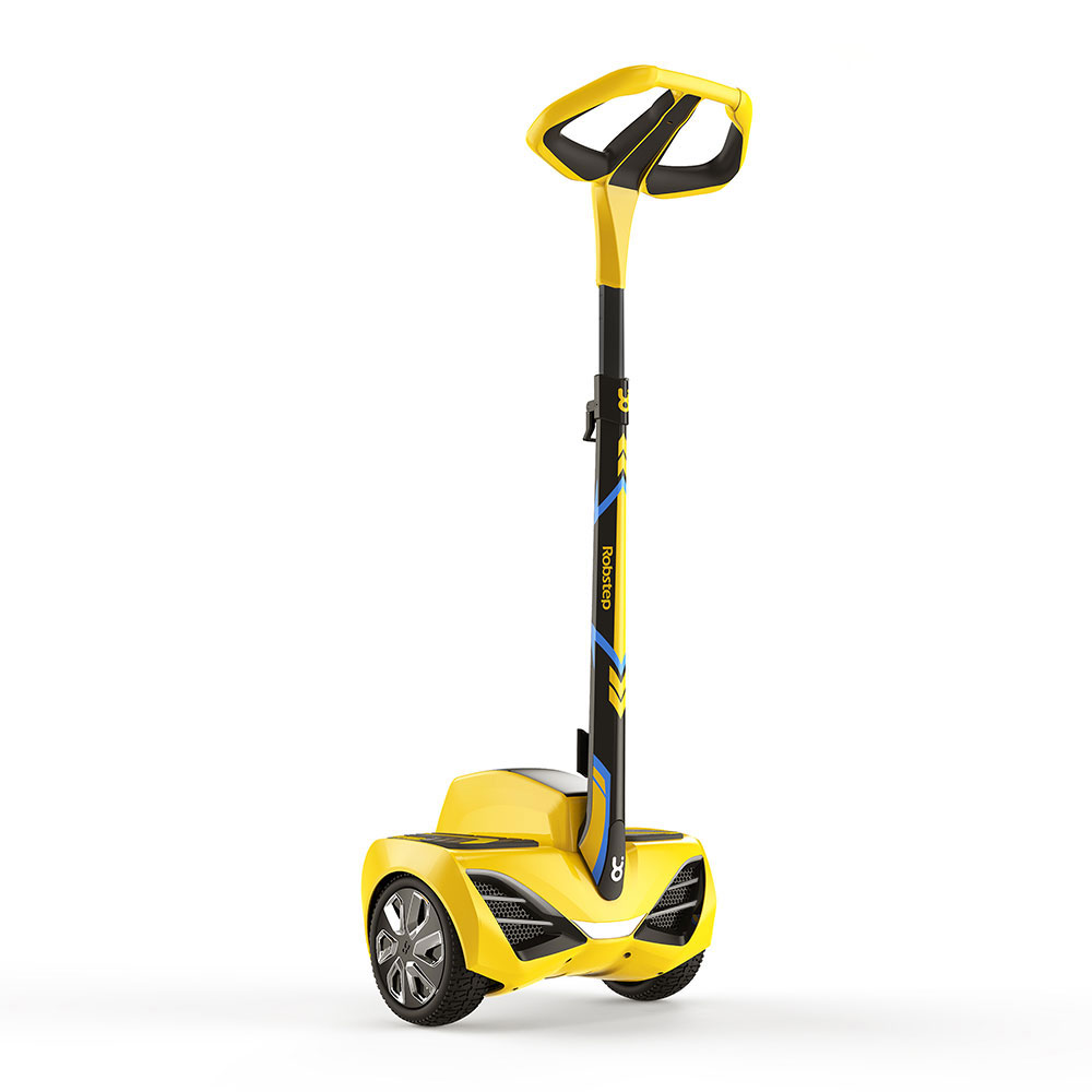 易步Robstep M2机器人体感车智能代步车两轮思维平衡车(高配触屏)黄色