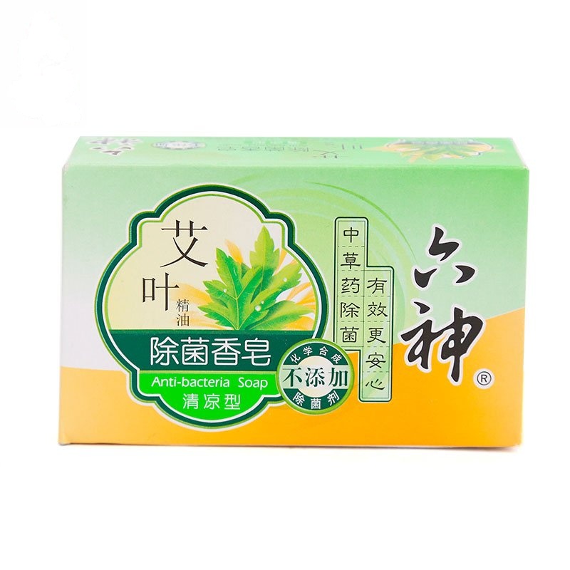 六神 清凉型 艾叶除菌皂 125g(块)