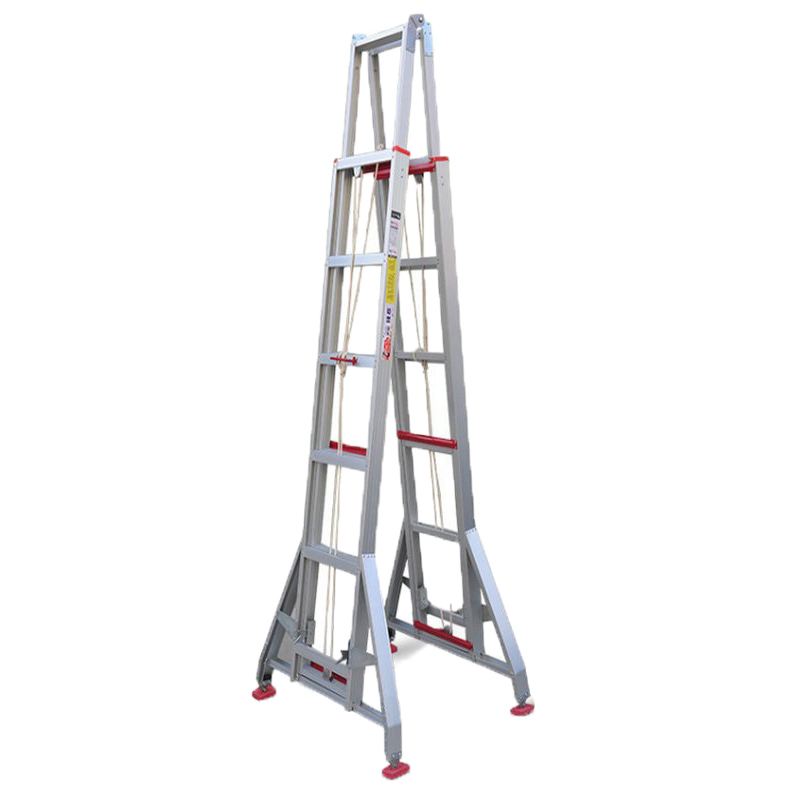 奥鹏两用双面升降伸缩楼梯AP-225-500