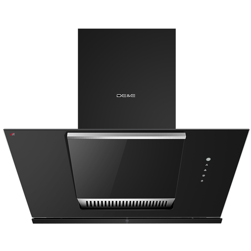 德意(DE&E)19立方近吸式大吸力油烟机CXW-230-852E 触控式抽油烟机 一级能效侧吸抽烟机