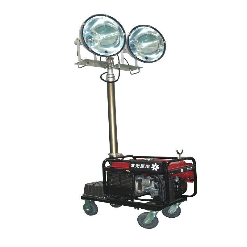 紫光、工作灯,大型升降式照明装置(带发电机)、M2001