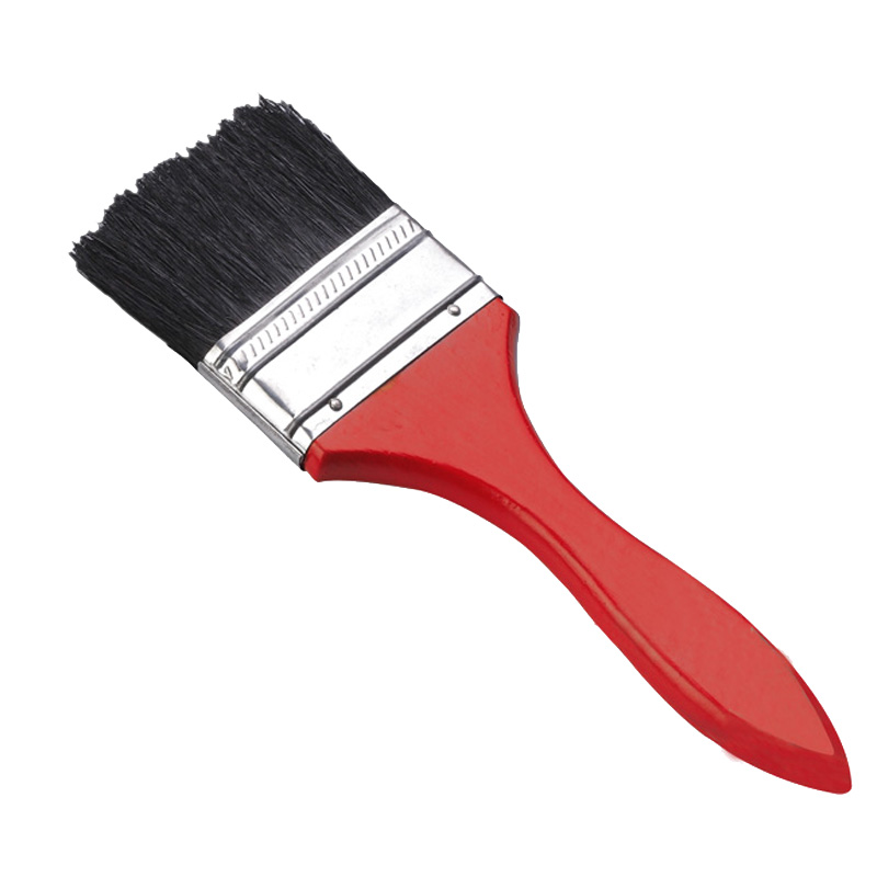 木柄油漆刷 毛刷扁形65mm