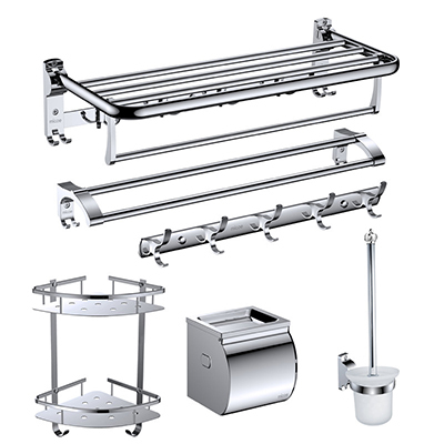 四季沐歌304不锈钢浴室挂件套装