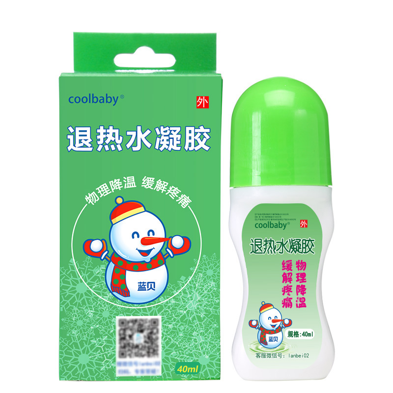 蓝贝-coolbaby退热水凝胶40ml