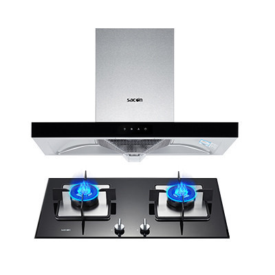 帅康(sacon)油烟机灶具套装TE6751+68B 吸油烟机燃气灶两件套欧式抽油烟机烟灶套装烟灶套餐（天然气/液化气）