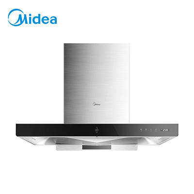 美的(Midea)油烟机CXW-230-MT588R 星光智能零手动欧式抽油烟机 20m³大吸力 触控式