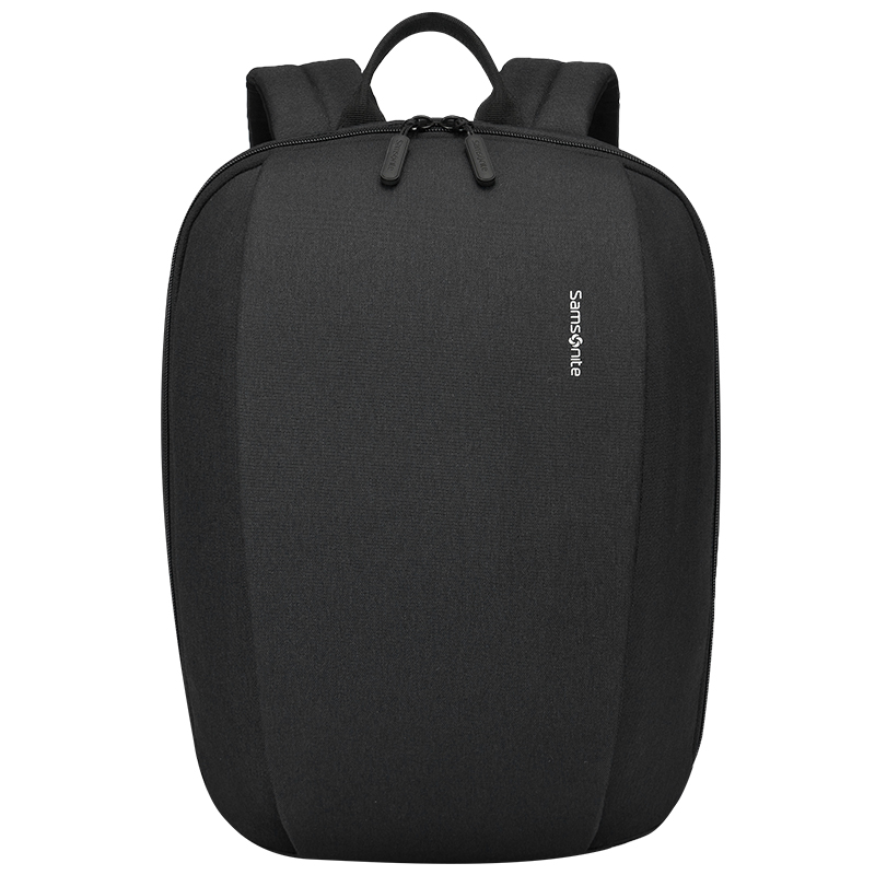 新秀丽(Samsonite)双肩电脑包 轻便时尚休闲书包 14.1英寸 男女款 黑色 BT8*09001