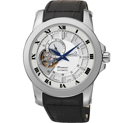 精工（SEIKO）手表 Premier系列商务休闲自动上链机械男表SSA213J2