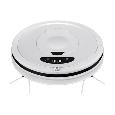 森德威智能扫地机机器人单吸+充电座白色SK-4自动回充感应充电家用吸尘器拖吸一体机