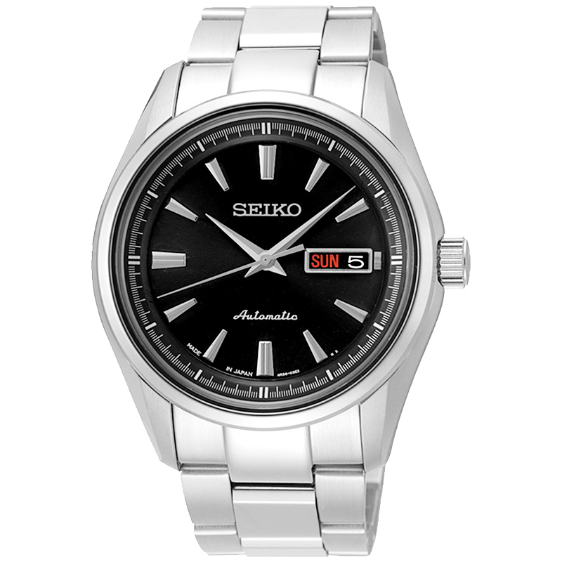 精工(SEIKO)Presage领航系列商务休闲自动上链机械男表SRP529J1