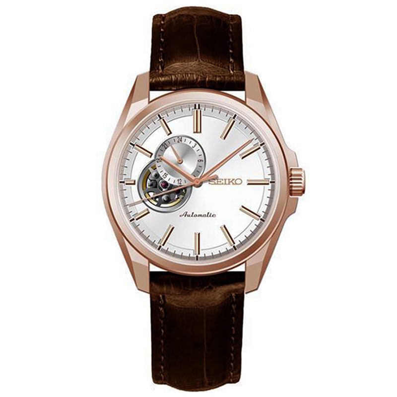 精工(SEIKO)手表 Presage领航系列商务休闲自动上链机械男表SSA162J1