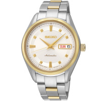 精工(SEIKO)手表 PRESAGE领航系列商务自动上链机械女表SRP894J1
