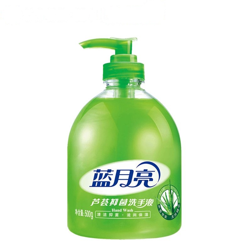 蓝月亮 瓶装芦荟抑菌洗手液 500g (瓶)