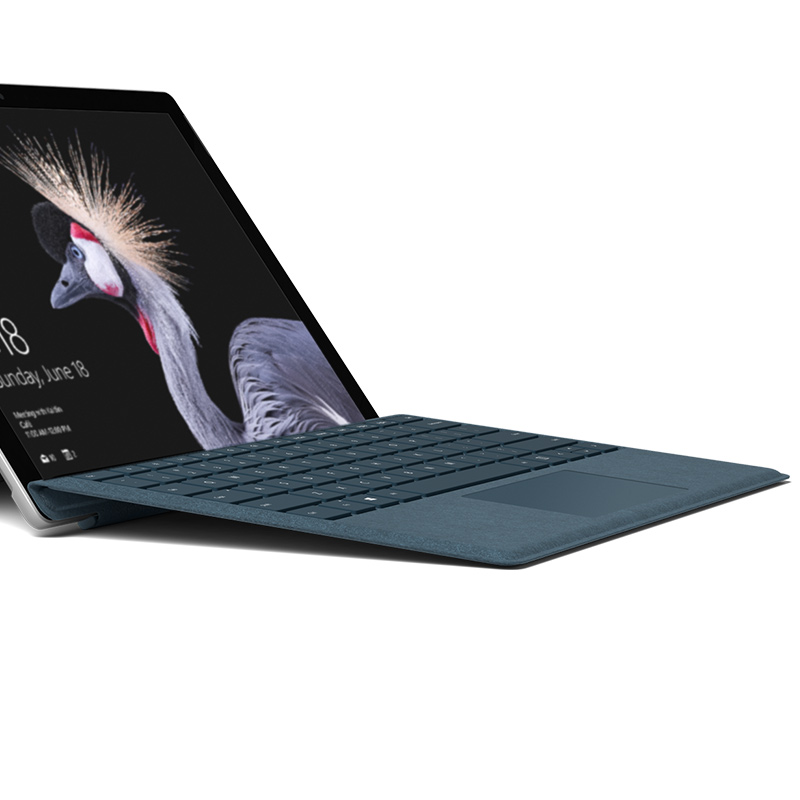 Surface Pro 特制版专业键盘盖（灰钴蓝）Demo