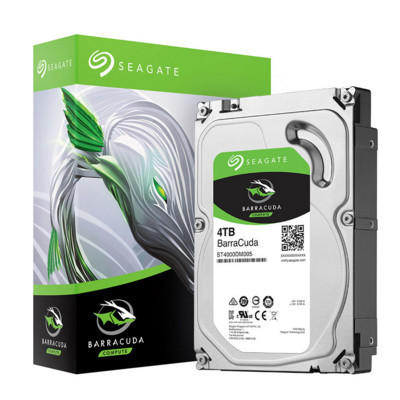 希捷(SEAGATE)酷鱼系列 4TB 5400转256M SATA6Gb/s 台式机机械硬盘(ST4000DM004)