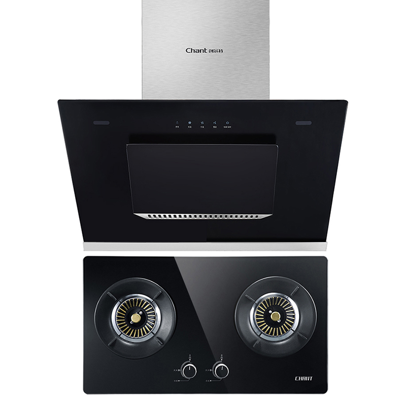 创尔特(Chant) JA18+N12 一级能效油烟机灶具套装 烟灶套装两件套 天然气