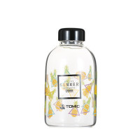 特美刻送布袋时尚玻璃杯580ml菠萝水杯杯子茶杯