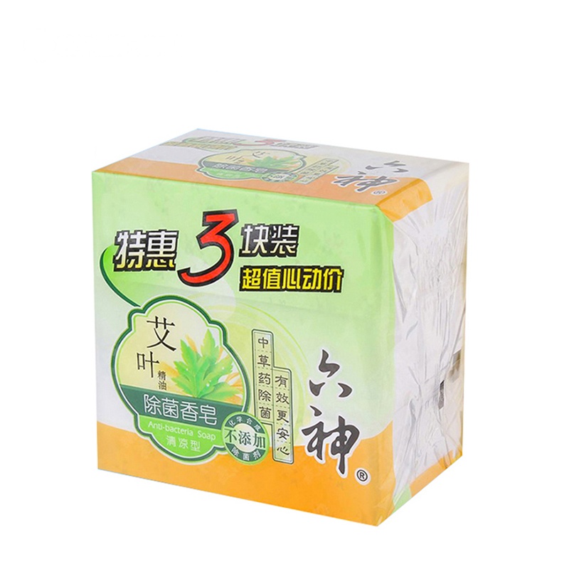 六神除菌香皂(清凉型)三块装125g*3