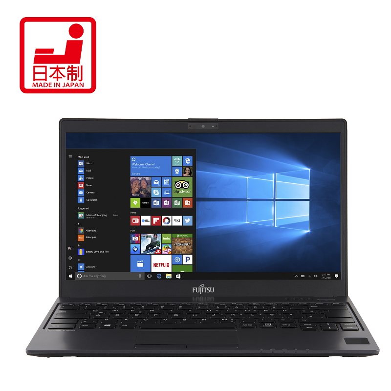 富士通 (FUJITSU) U937T701B 超輕簿型手提電腦(黑色)日本製造